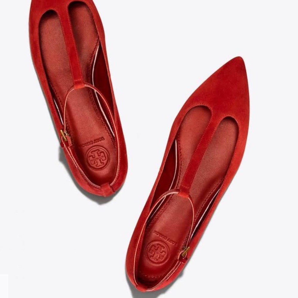 Tory Burch Ashton T-Strap Flat